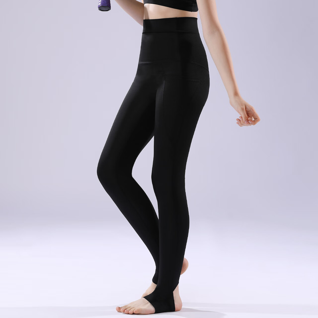 Hzasz Girls' Casual Shark Pants for Spring And Autumn, Children's Sports Leggings for Outdoor Wear, Thin Black Yoga Pants for Older Girls