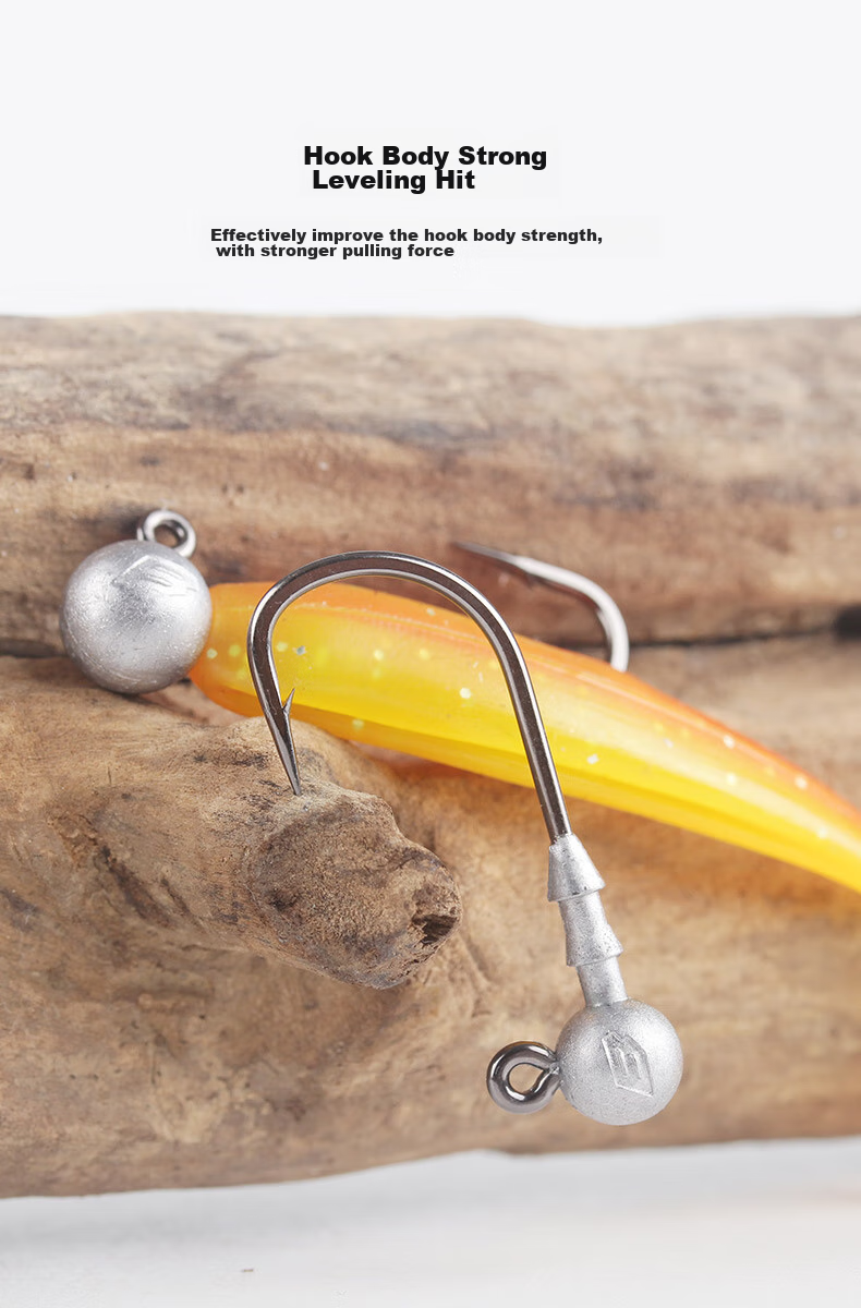 BKK Lure Lead Jig Head Reinforced Version for Light Sea Lure Fishing for Mandarin Fish And Bass 9088 6