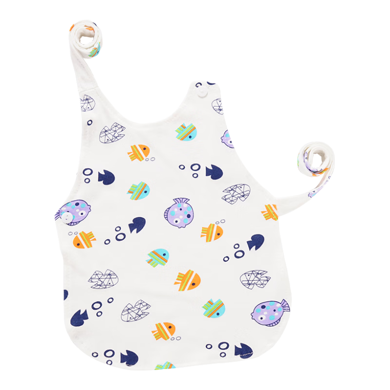 9I9 Baby Belly Band, Pure Cotton Infant Waistband, Newborn Sleeping Tummy Protector, Summer Cold Prevention, Adjustable, 0-1 Year Old, Sea