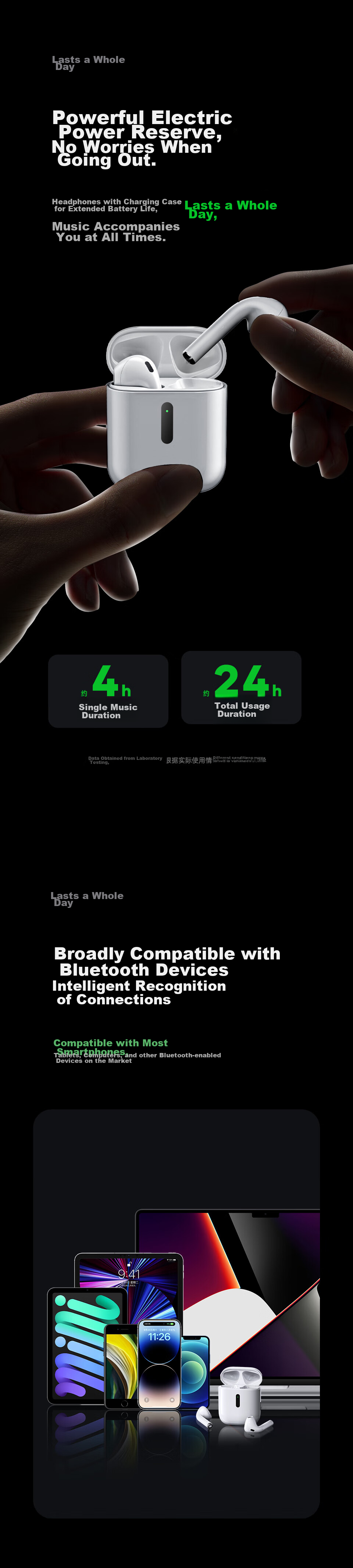 Lingchen Bluetooth Headphones, Wireless Sixth Generation, Huaqiangbei Top Configuration Air3 Mobile Phone Earphones, Suitable for Apple IPhone 16/15/14/13, Semi-In Noise-Cancelling Sports Headphones 10