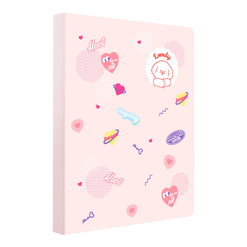 Deli A4/40-Page Stylish Document Folder, File Organizer with Pockets for Certificates, Pregnancy Checkup Report Storage, Elementary And High School Red 72494