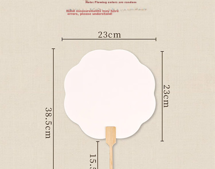 Extreme Space Mini Portable Folding Fan Summer Cartoon Handheld Fan Children's Hand Crank Fan Round Fan 2-Pack Birthday Gift 5