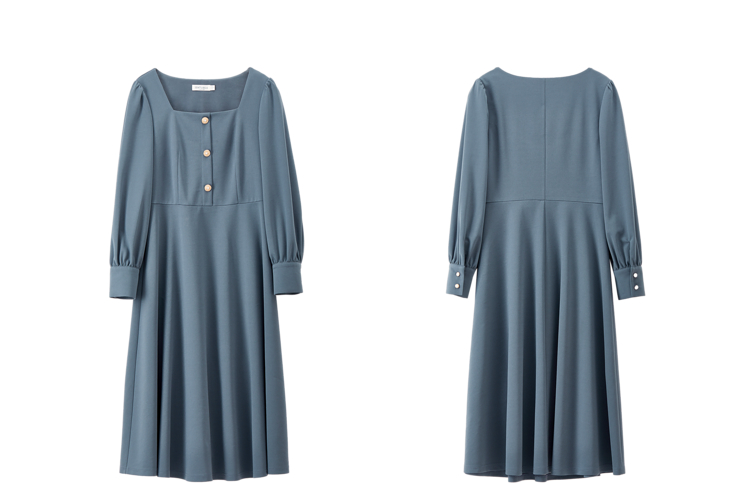 Shangdu Bila New Year Red French Style Dress for Women Spring Autumn Mid-Length Elegant Goddess Waist-Slimming Petite Dress 24