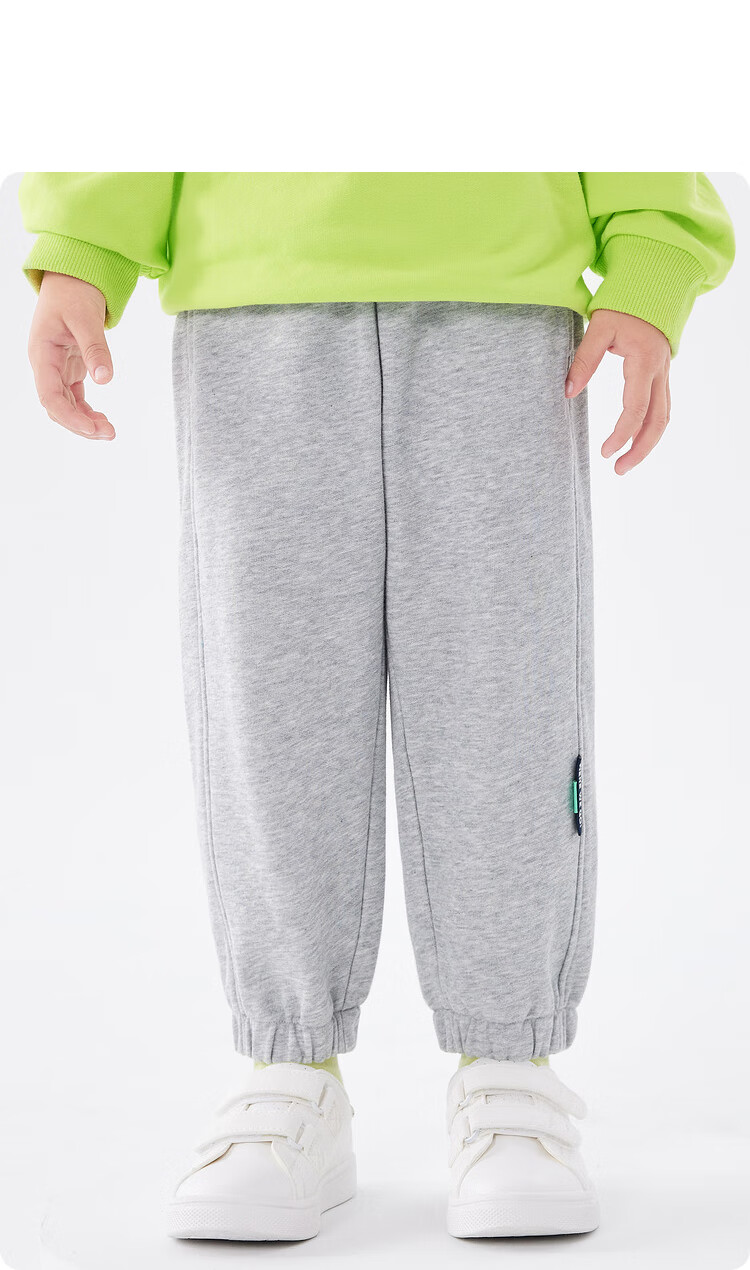 BALABALA Children's Clothing, Boys' Pants, Girls' Trousers, Kids' Sweatpants, Autumn New Style, Toddler Parent-Child Long Pants, Trendy Versatile Comfortable 15