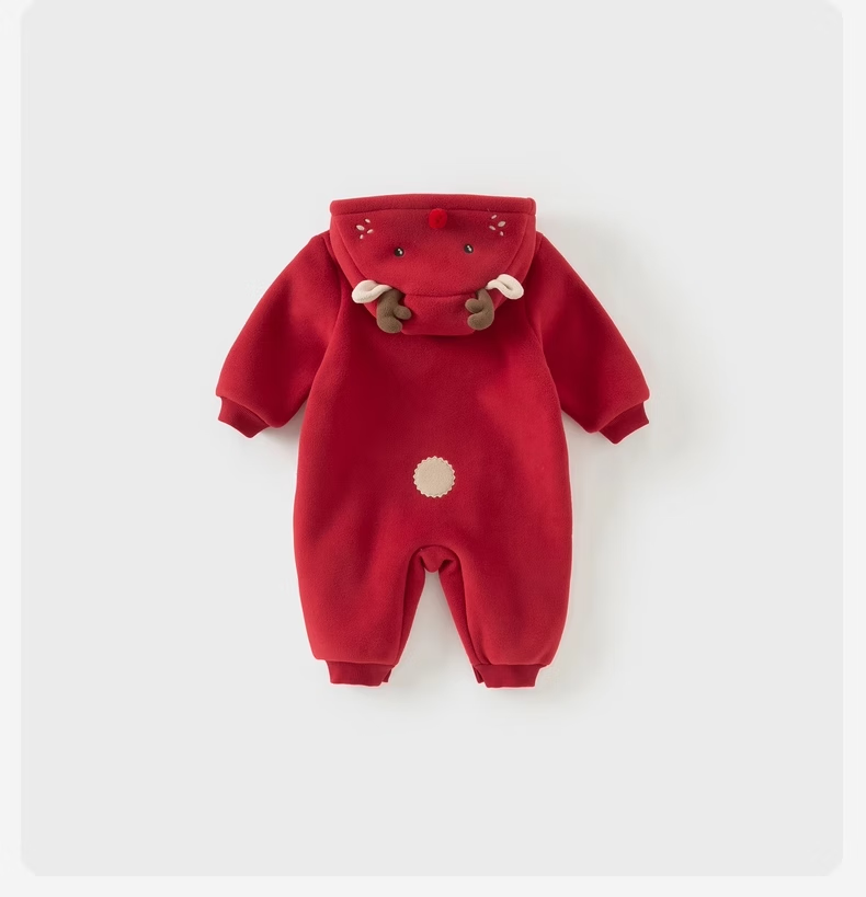 DAVE & BELLA [Zoo] Girls' Outdoor Clothing, Baby Romper, Autumn Outfit, Boys' Jacket Set 8