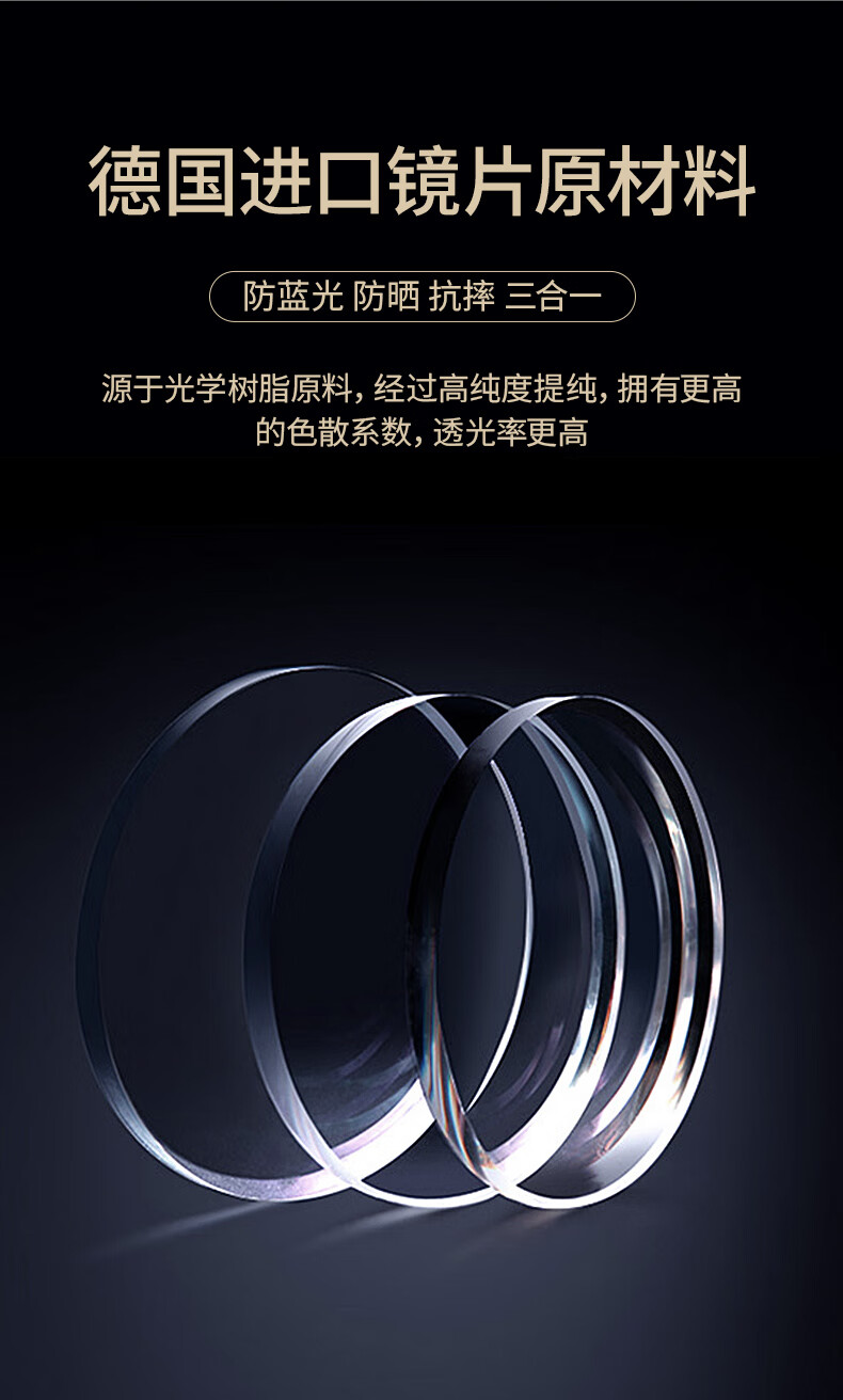 Laoyezi Anti-Blue Light Ultra-Light Titanium Frame Portable Paper Reading Glasses for Men And Women, Gold 150 Degrees (50-54 Years Old) 5