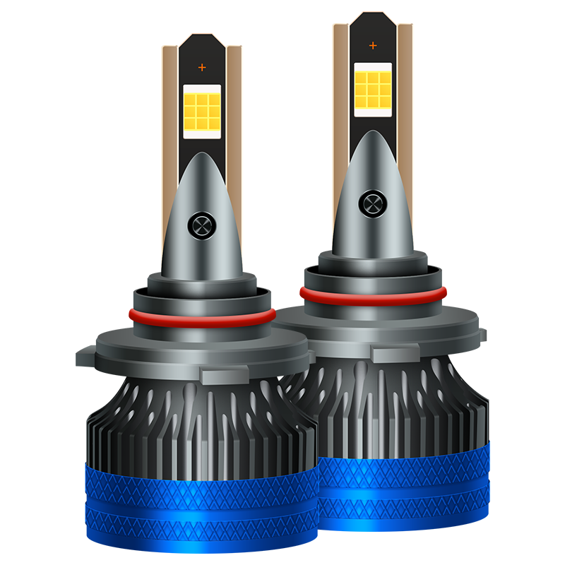 Cnlight 110W Automotive LED Headlight Bulbs, Laser Headlight Upgrade, Ultra-Bright High Beam And Low Beam for Cars, 9005 [2 Pieces]