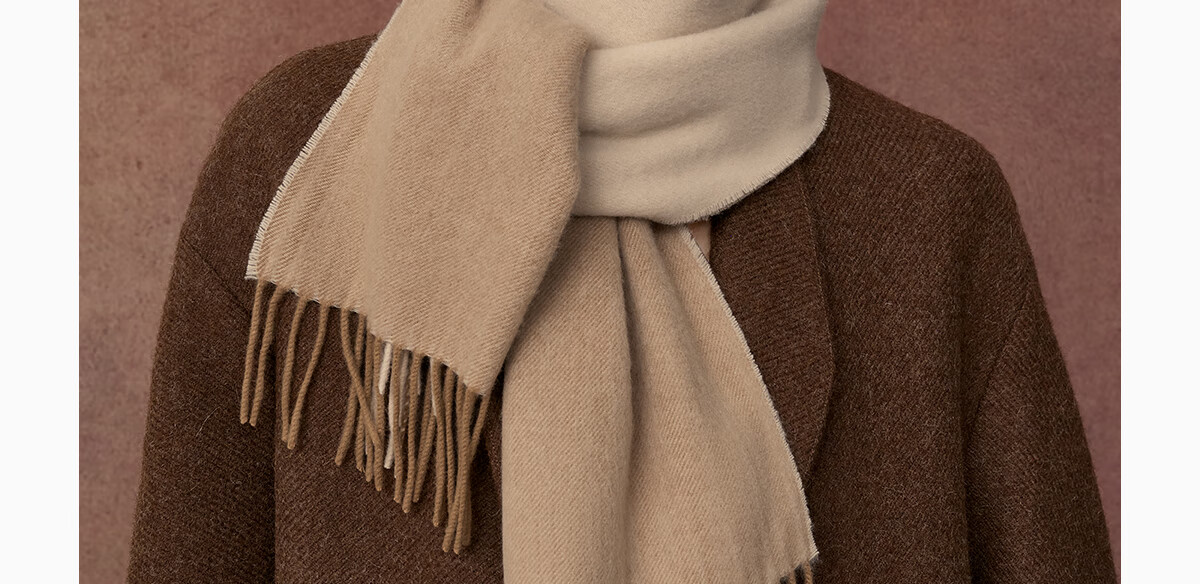 Wanshili Cashmere Scarf, Autumn And Winter Warm Neck Warmer, Fashionable Shawl for Men And Women, Gift for New Year And Holiday Season, Gift Box - Fenghua Ji 19