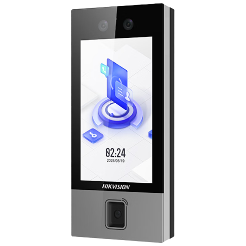 HIKVISION Facial Recognition Access Control System All-In Machine for Corporate Office Attendance, Face Recognition And Fingerprint Time Clock D19 PLUS