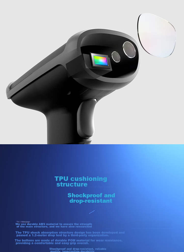 Deli Barcode Scanner, QR Code Scanning Gun, Express Delivery Logistics Query Warehouse Spare Parts Medical Insurance Product Barcode Scanner Pharmaceutical Traceability, High-Precision Version 14950 10
