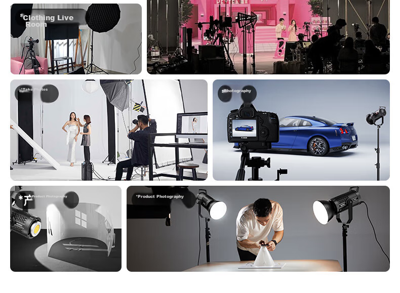 Beiyang Live Streaming Photography Fill Light, Live Streaming Light, Spherical Deep-Throw Light, Plant Light, Professional Studio Soft Light, High-Brightness COB Soft Light Ball, Portrait Beauty Environment Light 7