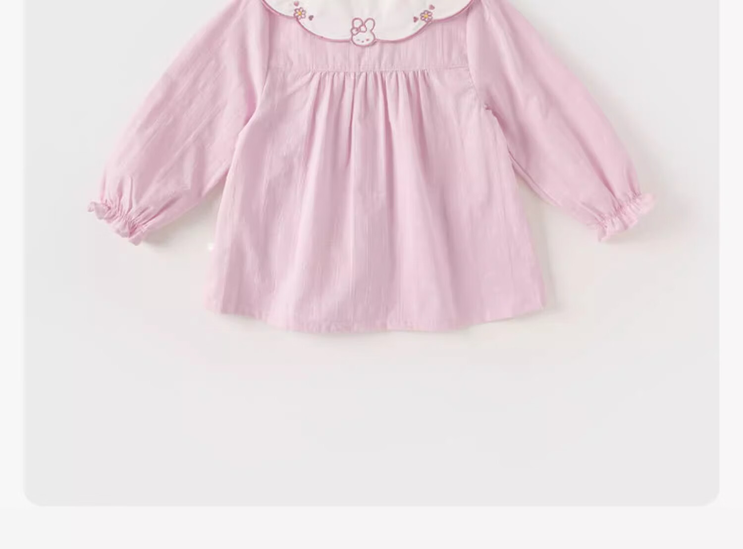 DAVE & BELLA Children's Long-Sleeve Shirt, Girls' Trendy Top, Baby Clothes, Cotton Undershirt for Young Kids, Spring Children's Wear 8