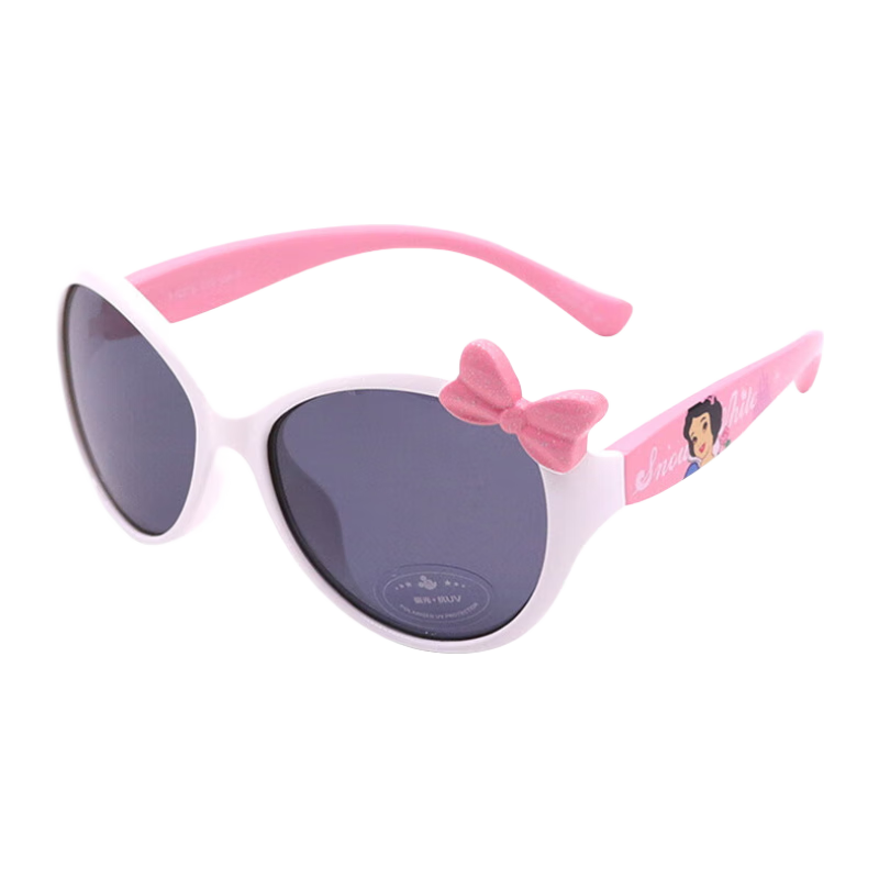 Disney Children's Polarized Sunglasses for Boys And Girls, Kids' UV Protection Sunglasses, Outdoor Protective Eyewear, White Frame