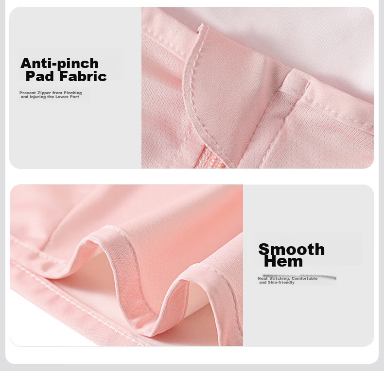 Moremerry Children's Sun Protection Clothing, Cool And Breathable, UV-Resistant, for Boys And Girls, Summer Lightweight Sun Protection Garment, Apricot Pink, XL 9