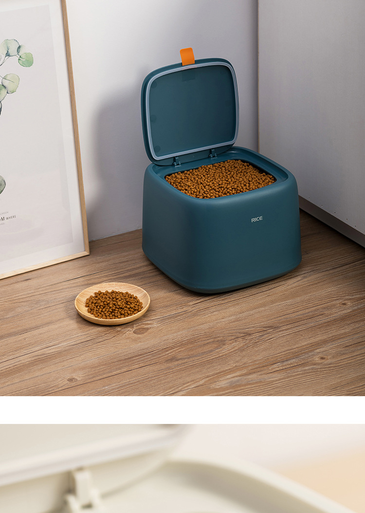日式米桶斤装厨房家用储米箱防虫防潮密封米缸面桶五谷杂粮罐储物罐
