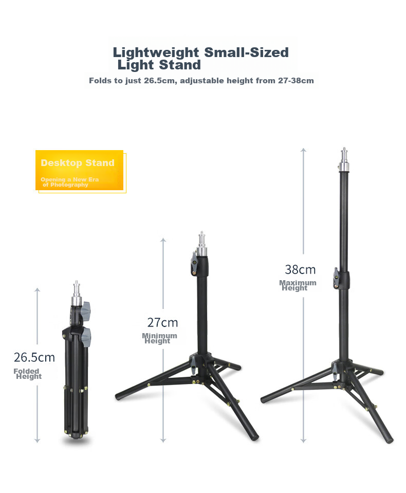 Qiye Desktop Tripod Stand 3
