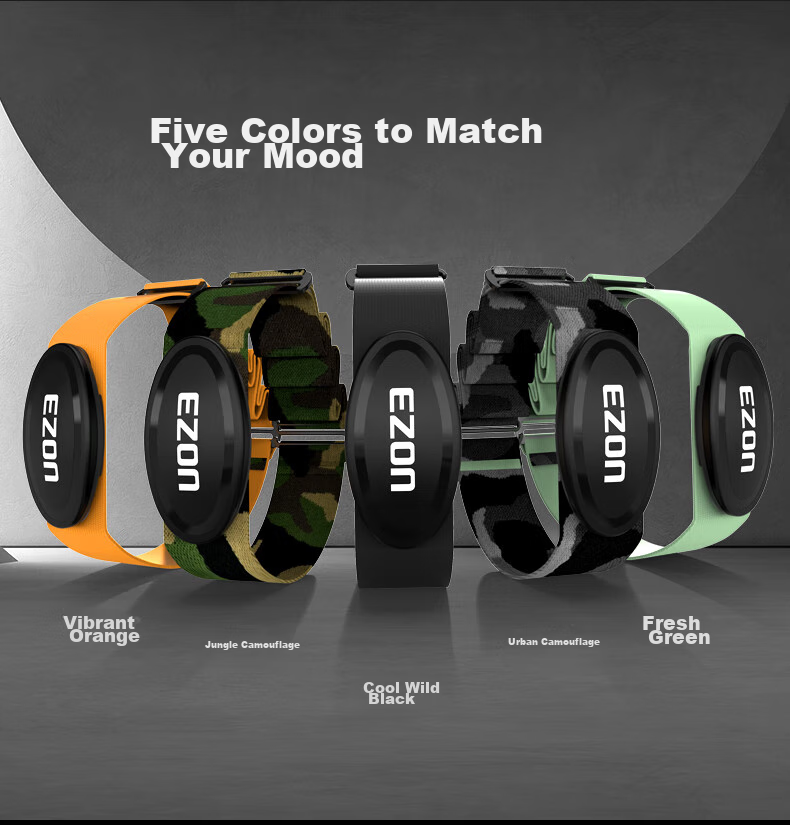 EZON Heart Rate Monitoring Chest Strap for Running, Fitness, Cycling, Marathon Sports, ANT+ Heart Rate Band C009Pro 19