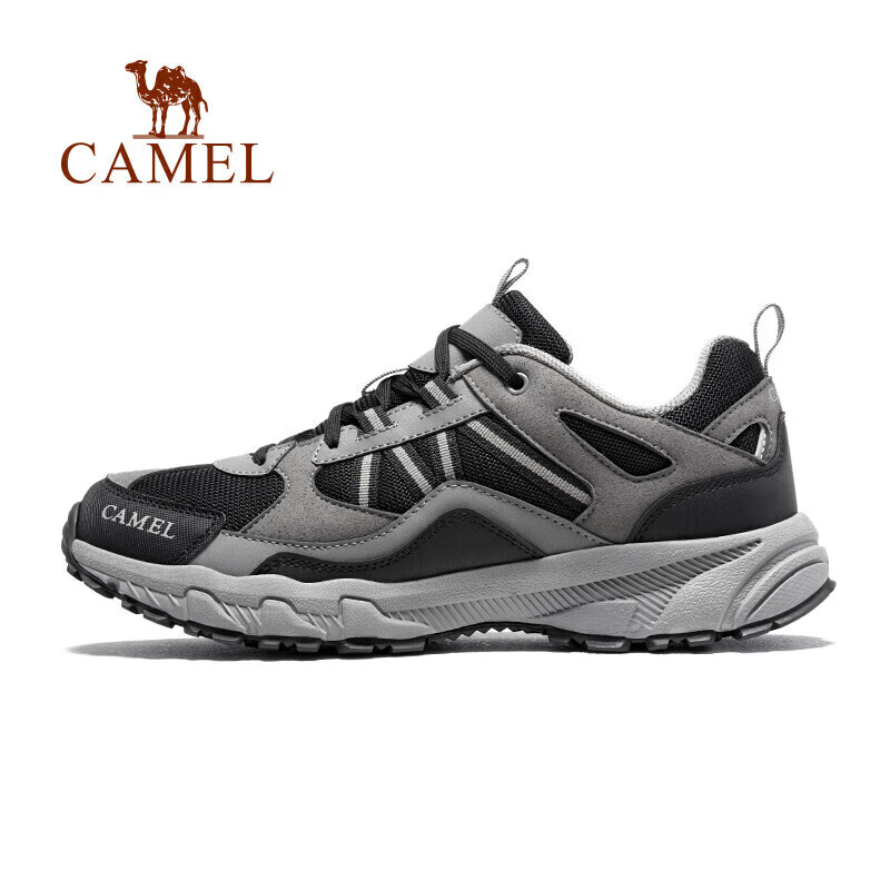 CAMEL [Panlong] Outdoor Hiking Shoes for Men And Women, Cross-Country Running Shoes, Water-Resistant And Non-Slip Trekking Shoes 6784 Size 39