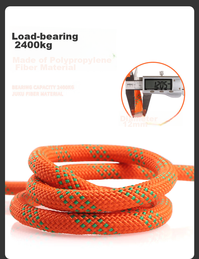 Locroyon Five-Point Safety Harness, High-Altitude Work Safety Rope, Full-Body Fall Protection National Standard, Single Large Hook 1.8 Meters [Beijing Warehouse Fast Delivery] 12