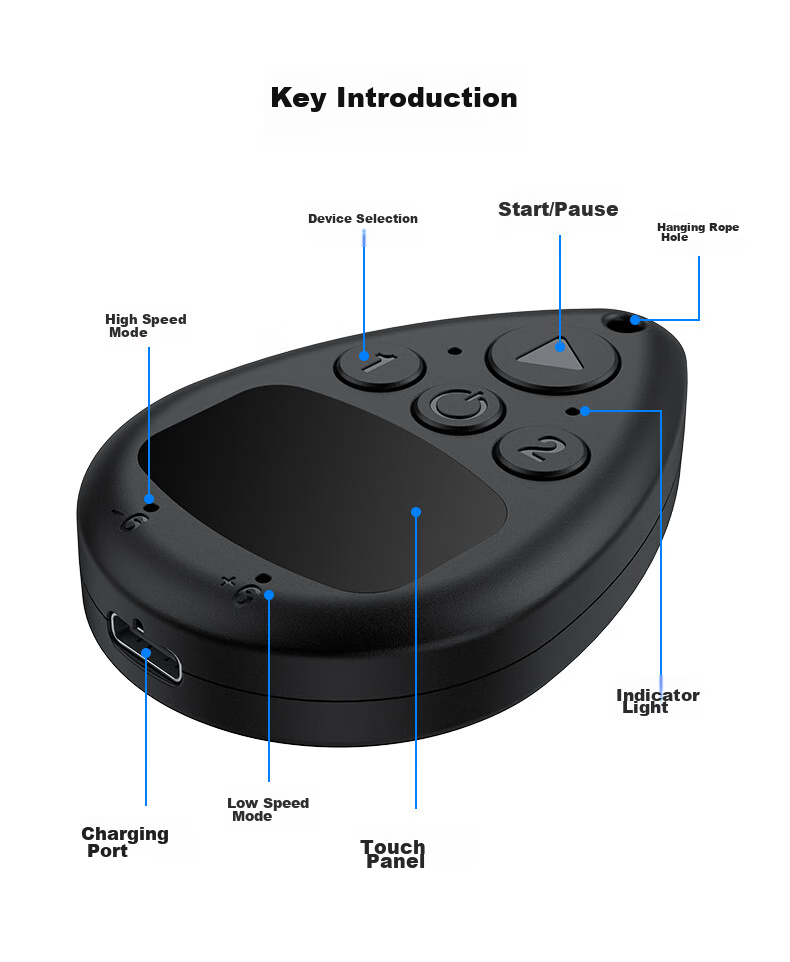 LinkStone Wireless Bluetooth Screen Clicker, Dual-Button Smart Touch Screen Device for Mobile Phones, Popular Douyin Live Streaming Purchase Tool, Red Heart Package External Mod for Tablets, PUBG Gaming Accessory 14