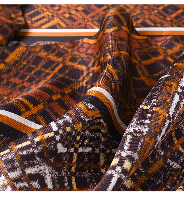 Hangsilu Men's Silk Scarf, Casual Business Style, 16 Meters Long, Double-Layer High-Quality, Birthday Gift, Holiday Present for Dad, Husband, Elders 16