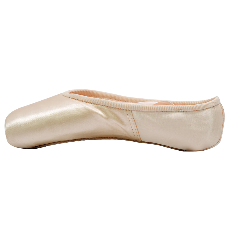 Sansha Ballet Pointe Shoes for Beginners, Satin Dance Practice Shoes with ID New China Satin FLX38