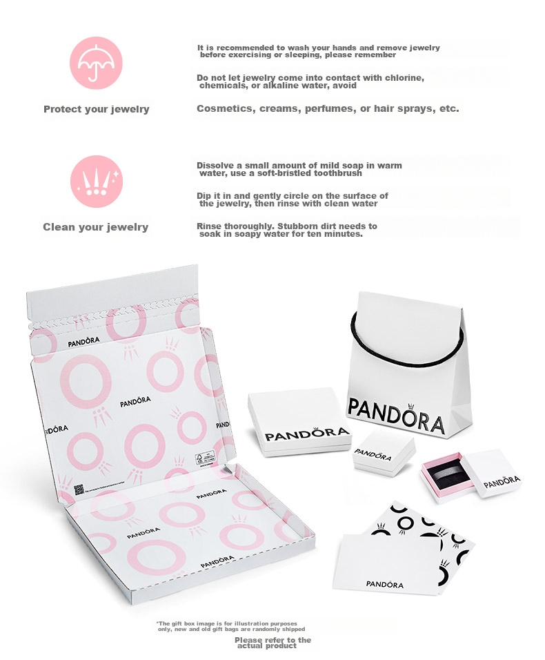 Pandora Interlocking Hearts Ring, 925 Sterling Silver, Unique And Stylish, Simple Fashion, Birthday Gift for Girlfriend 9