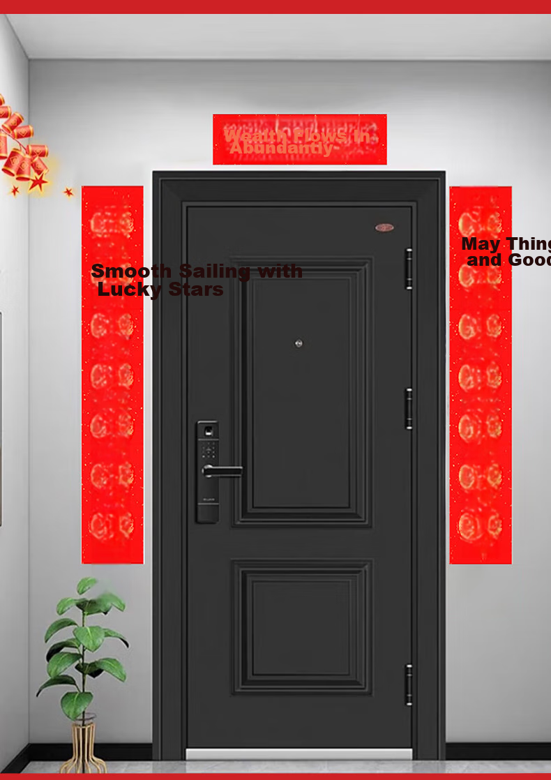 Modouyu Magnetic Couplets, Housewarming Celebration Couplets, Complete Set of Moving Decorations, Housewarming Gift, New Home Entrance Door Stickers 15