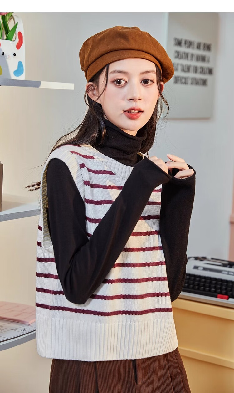TonLion 2023 Solid Color Turtleneck Slim Fit Base Shirt for Women, Commuter Versatile Top, Black, M 21