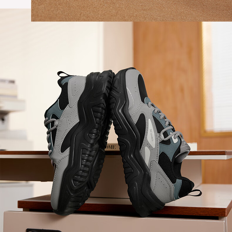 361° Women's Sports Shoes, Spring And Summer Mesh Thick-Soled Heightening Casual Commuter Dad Running Shoes for Women, 682426763F-1 60
