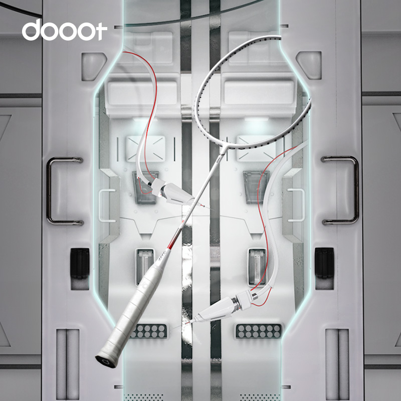 Dooot Badminton Racket Single Racket G1 Full Carbon Nano Ultra-Light Durable Speed Type Adult Professional Training Offensive Racket 4U