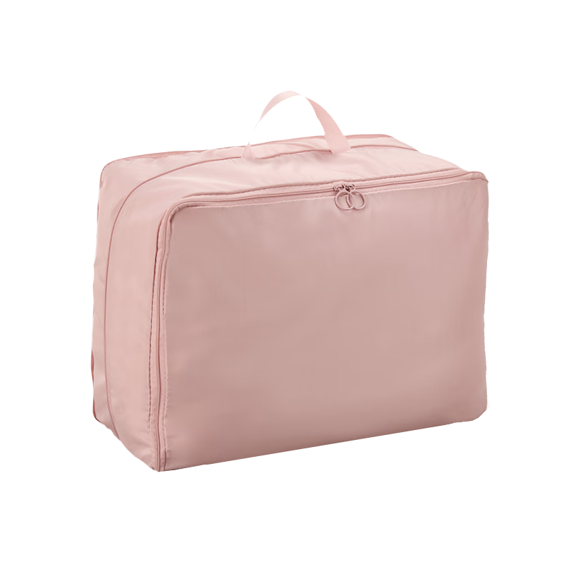 Etravel Storage Bag, Travel Toiletry Bag, Down Jacket Compression Bag, Kindergarten Clothing Organizer, Home Cotton Quilt Storage, Pink