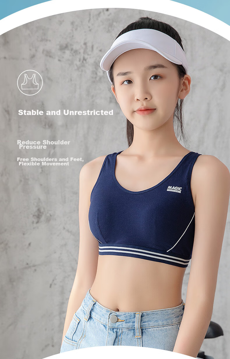 FitonTon Girls' Underwear, Student Bra, Puberty Training Bra, Sports Bra for Teenage Girls, Big Kids' And Children's Underwear 6