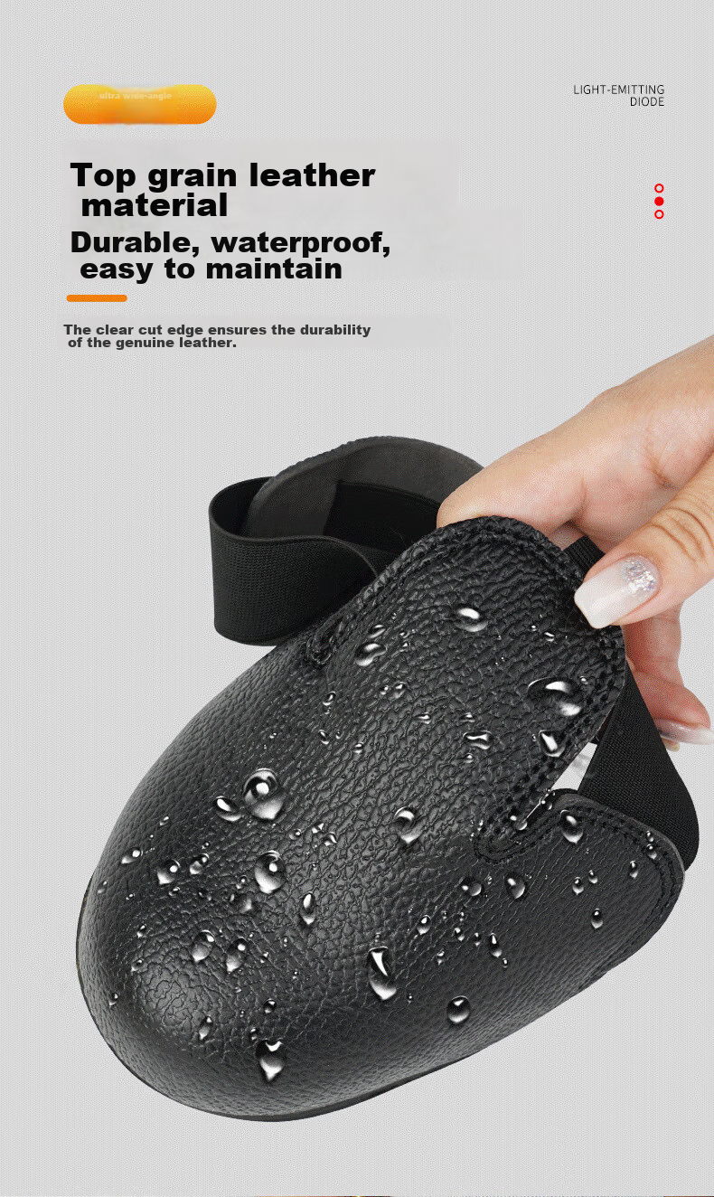 Zhugu Safety Shoe Covers, Anti-Smashing Shoe Covers for Work Boots, Visitor Inspection Anti-Smashing Shoe Covers [National Standard Black Standard Model] One Size Fits All 11
