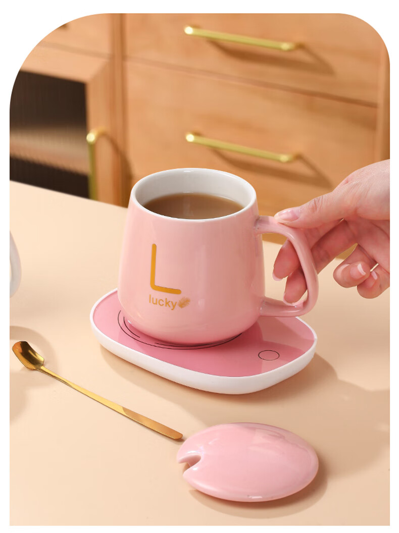 Sidomi 55°C Temperature-Controlled Ceramic Mug Smart Practical Teacher's Day Gift for Wife Girlfriend Teacher 9