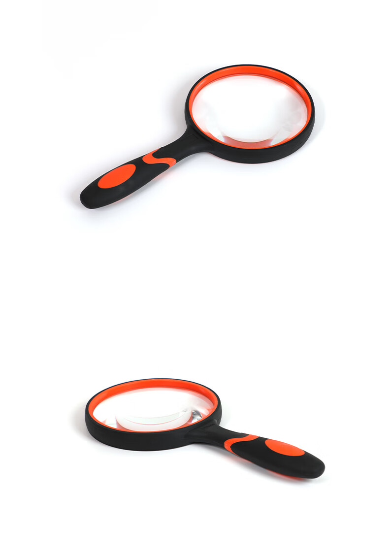 StarMICRO Magnifying Glass, High-Definition Handheld Magnifier for Children And Elementary School Students, Elderly Reading Magnifier, High-Magnification, Extra-Large, Portable, Shockproof And Drop-Resistant, 100MM 10