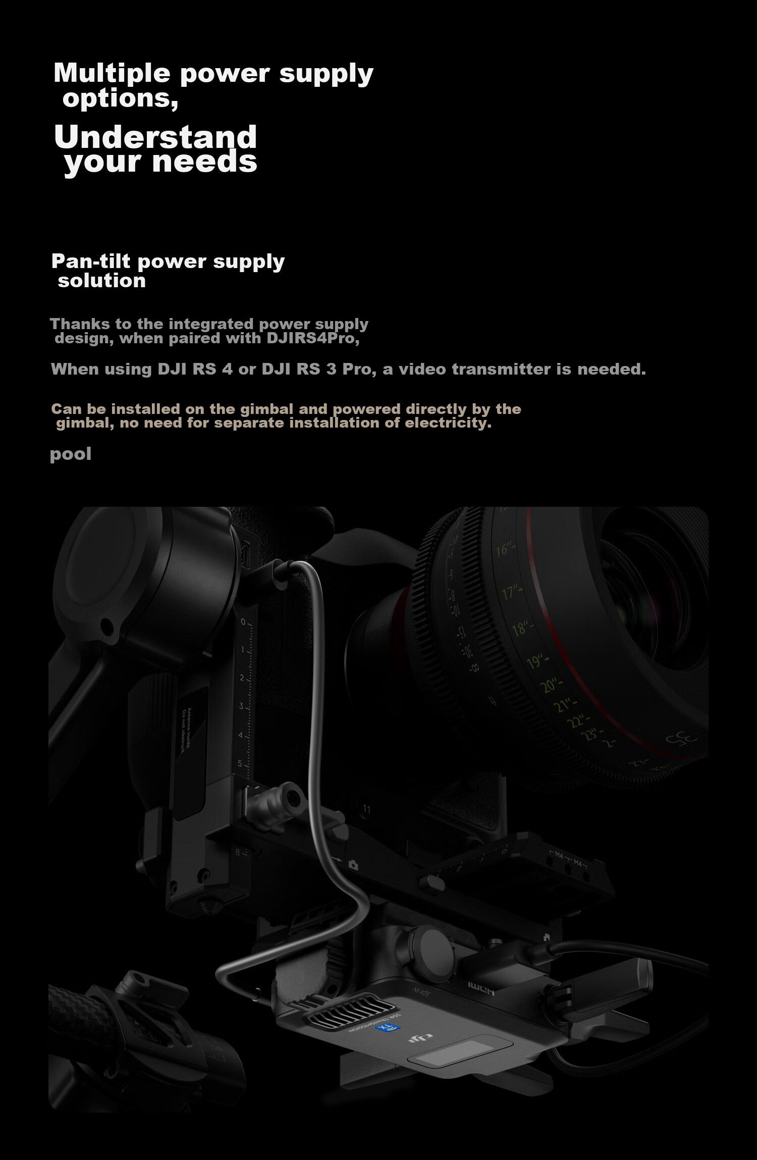 DJI SDR Pocket-Size HDMI+SDI Interface, 20M High Bit Rate, 3KM Long-Distance Transmission, SDR+WIFI Dual-Channel Camera Live Streaming Wireless Transmissio 12