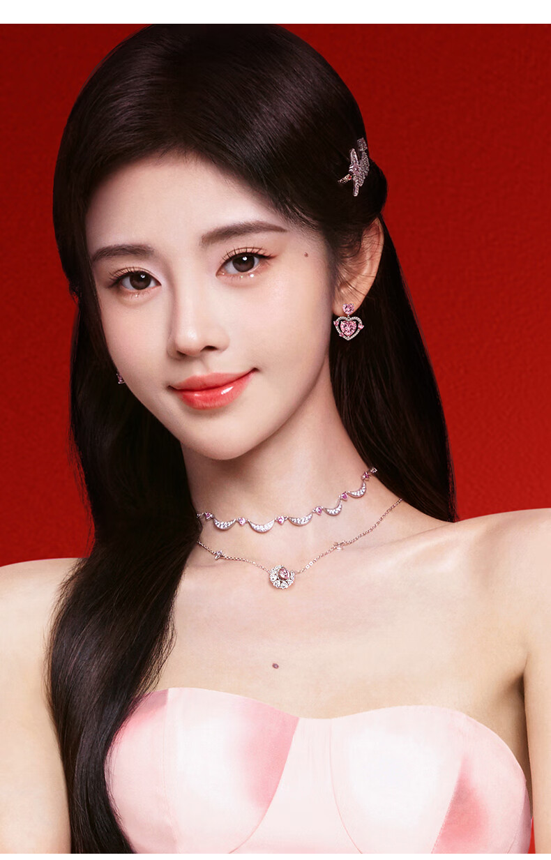 Fanci Dream Moon Necklace for Women, Silver Moon Collarbone Chain, Luxurious High-End Birthday Gift for Girls 5