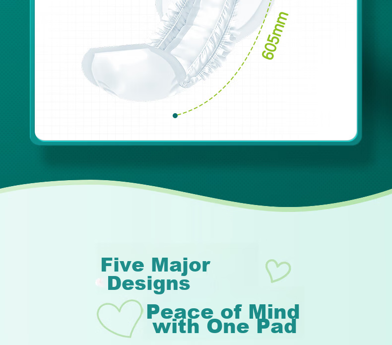 Kangfurui Adult Diapers, 10 Pieces (Size: 605*330mm), Elderly Incontinence Pads, Maternity Care Pads, Comfort Pads 7
