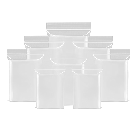 Ouliwen Self-Sealing Bags, Large Size 7, Thickened Transparent, 14*20cm, 100 Pieces, Moisture-Proof, for Home And Commercial Use, Office And Industrial, 3C Digital Accessories, Electronic Components Storage