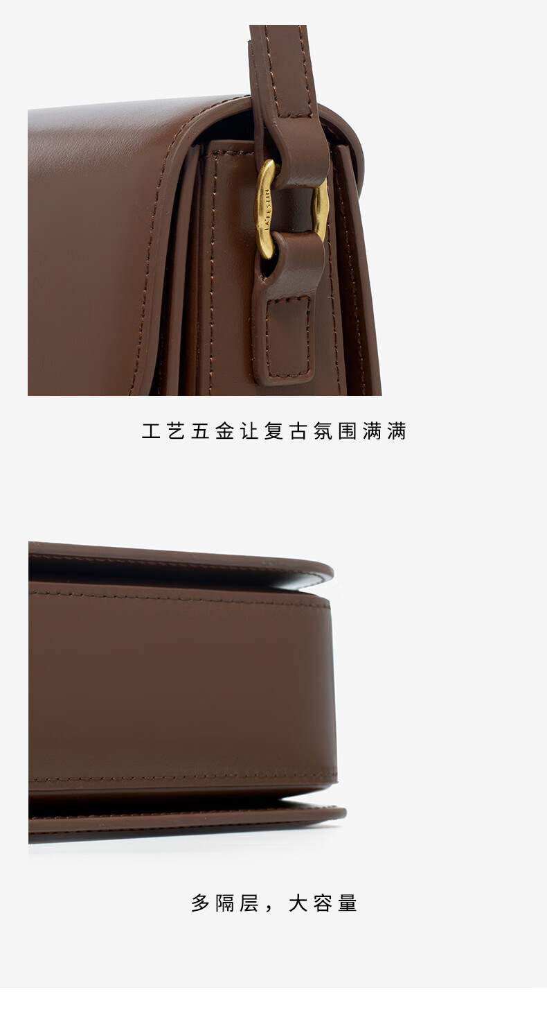 La Festin [Cheng Xiao's Choice] Women's Handbag, Planet Bag, Shoulder Crossbody Underarm Small Square Bag, Birthday Gift for Wome 20