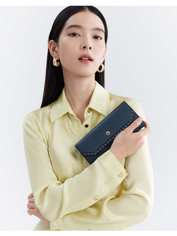 Goldlion Women's Wallet, Fashionable Long Style, Large Capacity Purse, Gift Box, Birthday Present 3