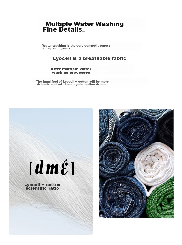 Dme Cool Lyocell Three-Quarter Harem Pants, High-Waisted Slimming Versatile Jeans for Women, Summer Hot-Selling Thin Style 23