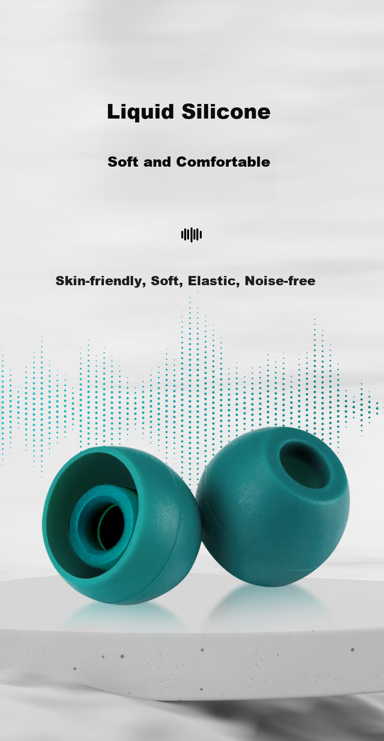 Masentek Compatible with Huawei Freelace Bluetooth Earphones, Ear Tips And Eartips for Pro/2 HUAWEI, Soft Silicone Replacement Accessories, Anti-Slip for Sports Use, Black, Medium Size, 1 Pair 8