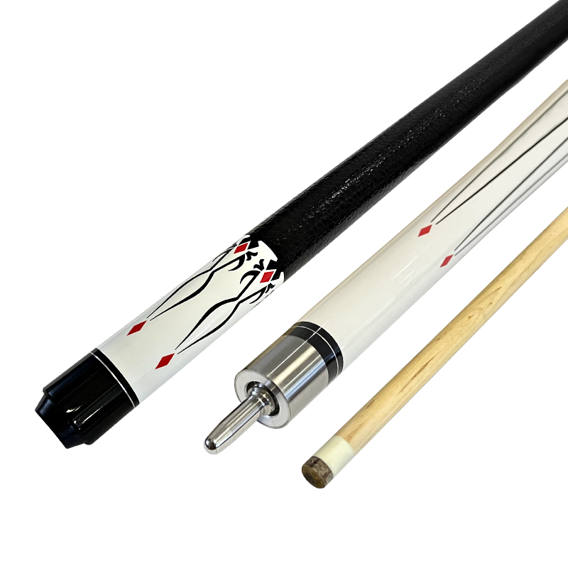 WEISHIDUN Red Spider Pool Cue, Training Big Head Billiard Cue, Entry-Level Public Cue, Chinese Eight-Ball And Nine-Ball, 12MM Bare Cue