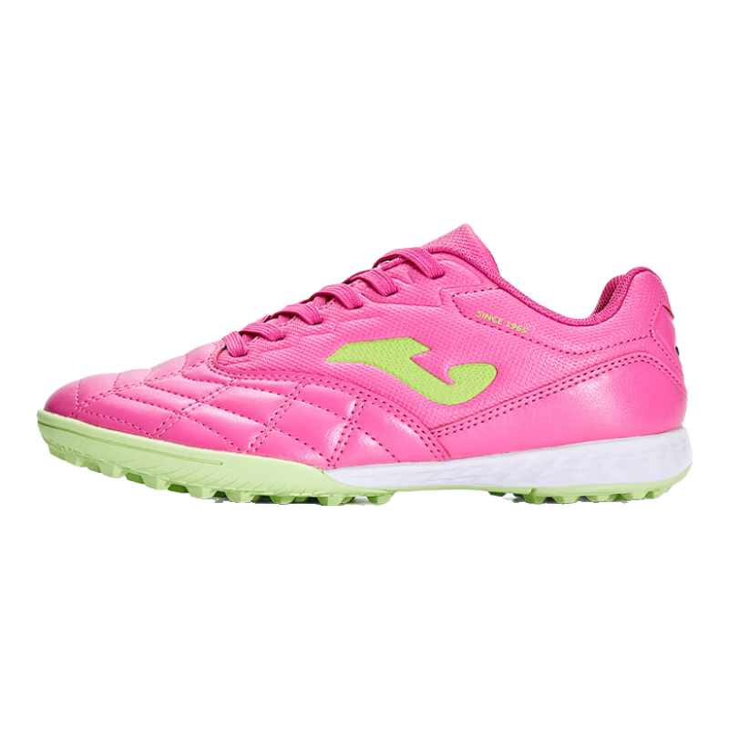 JOMA Soccer Shoes for Children with TF Turf Studs, Boys And Girls Youth Elementary School Students Non-Slip Wear-Resistant Football Training Shoes, Rose Red, Size 37