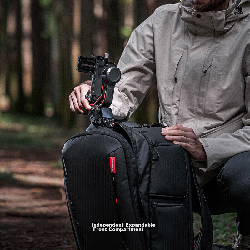 PGYTECH Dandelion Photography Bag OneMo2 DSLR Camera Backpack, Outdoor Hiking Travel Rucksack, Digital Bag, Stabilizer Professional Large Capacity Storage Bag, 35L (Deep Space Black)