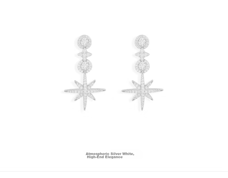 APM Monaco Starry Sky And Round Dangle Earrings, Jewelry Gift for Girlfriend Or Wife 5
