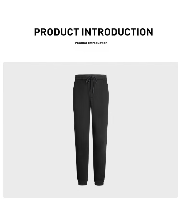 ARMANI EMPORIO ARMANI [Gift] EA Men's Fashion Slim-Fit Casual Pants 2