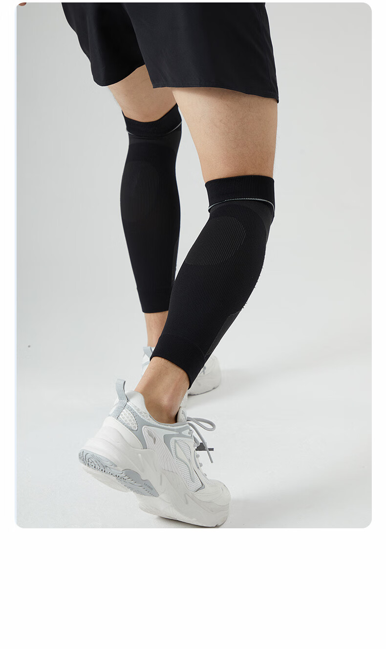 Reebok Shin Guard for Men And Women, Sports Leg Protector, Running Knee Brace, Basketball And Soccer Compression Sleeve, Cycling Equipment 18